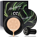 BB Air Cushion Foundation Mushroom Head CC Creme Corretivo Clareador Maquiagem Cosméticos Impermeável Clarear Rosto Base Tons