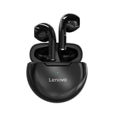 Lenovo LivePods HT38 TWS Bluetooth fone de ouvido Mini fones de ouvido sem fio com microfone para iPhone Xiaomi Sport à prova d'água 9D Stere fone de ouvido