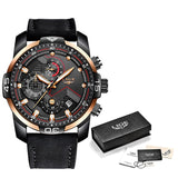 Relogio Masculino LIGE Top Brand Luxo Militar Esporte Watch Homens Impermeável Relógio de Pulso Luminoso Relógio de Quartzo Analógico