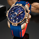 Relogio Masculino LIGE Top Brand Luxo Militar Esporte Watch Homens Impermeável Relógio de Pulso Luminoso Relógio de Quartzo Analógico