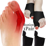 1 PAR SEBS Hallux Valgus Braces Dedo do pé Correção ortopédica Meias Separador Dedos Pés Cuidados Dores Proteger Alívio Osso Polegar Manga