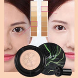 BB Air Cushion Foundation Mushroom Head CC Creme Corretivo Clareador Maquiagem Cosméticos Impermeável Clarear Rosto Base Tons