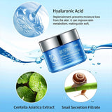 YOUNGCOME Creme Facial Ácido Hialurônico Hidratante Nutritivo Creme Anti Envelhecimento Reduz Rugas Clareamento Cuidados com a Pele Facial (60g)