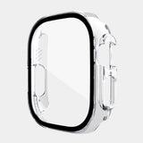 Protetor de tela para apple watch ultra 49mm smartwatch pc vidro + capa pára-choques acessórios temperados iwatch series capa ultra 49 mm