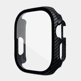 Protetor de tela para apple watch ultra 49mm smartwatch pc vidro + capa pára-choques acessórios temperados iwatch series capa ultra 49 mm