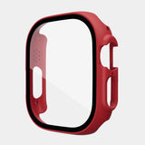 Protetor de tela para apple watch ultra 49mm smartwatch pc vidro + capa pára-choques acessórios temperados iwatch series capa ultra 49 mm