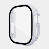 Protetor de tela para apple watch ultra 49mm smartwatch pc vidro + capa pára-choques acessórios temperados iwatch series capa ultra 49 mm