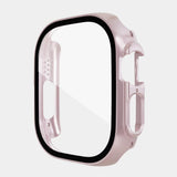 Protetor de tela para apple watch ultra 49mm smartwatch pc vidro + capa pára-choques acessórios temperados iwatch series capa ultra 49 mm